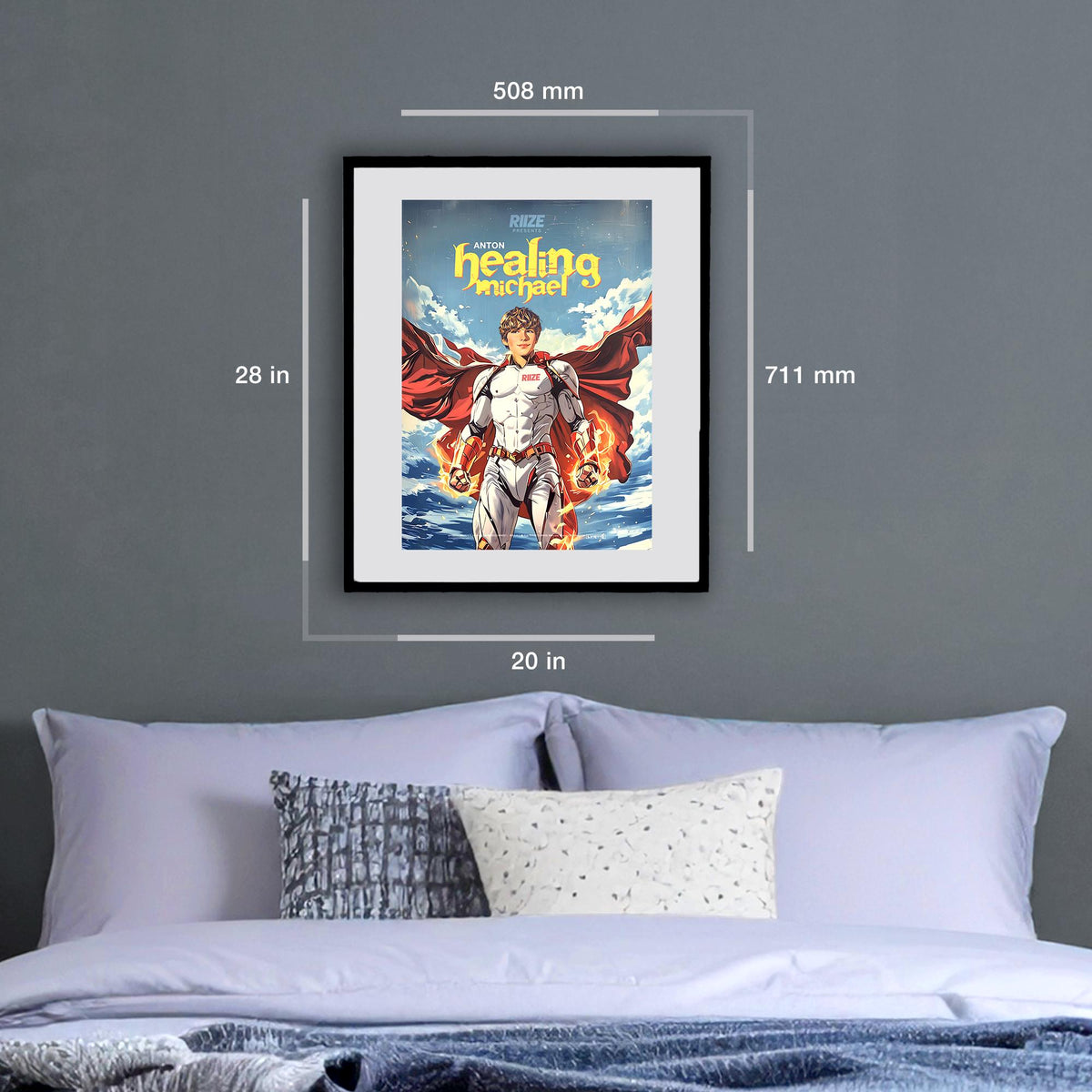 MICHAEL HEALER Poster – Anton – RIIZE