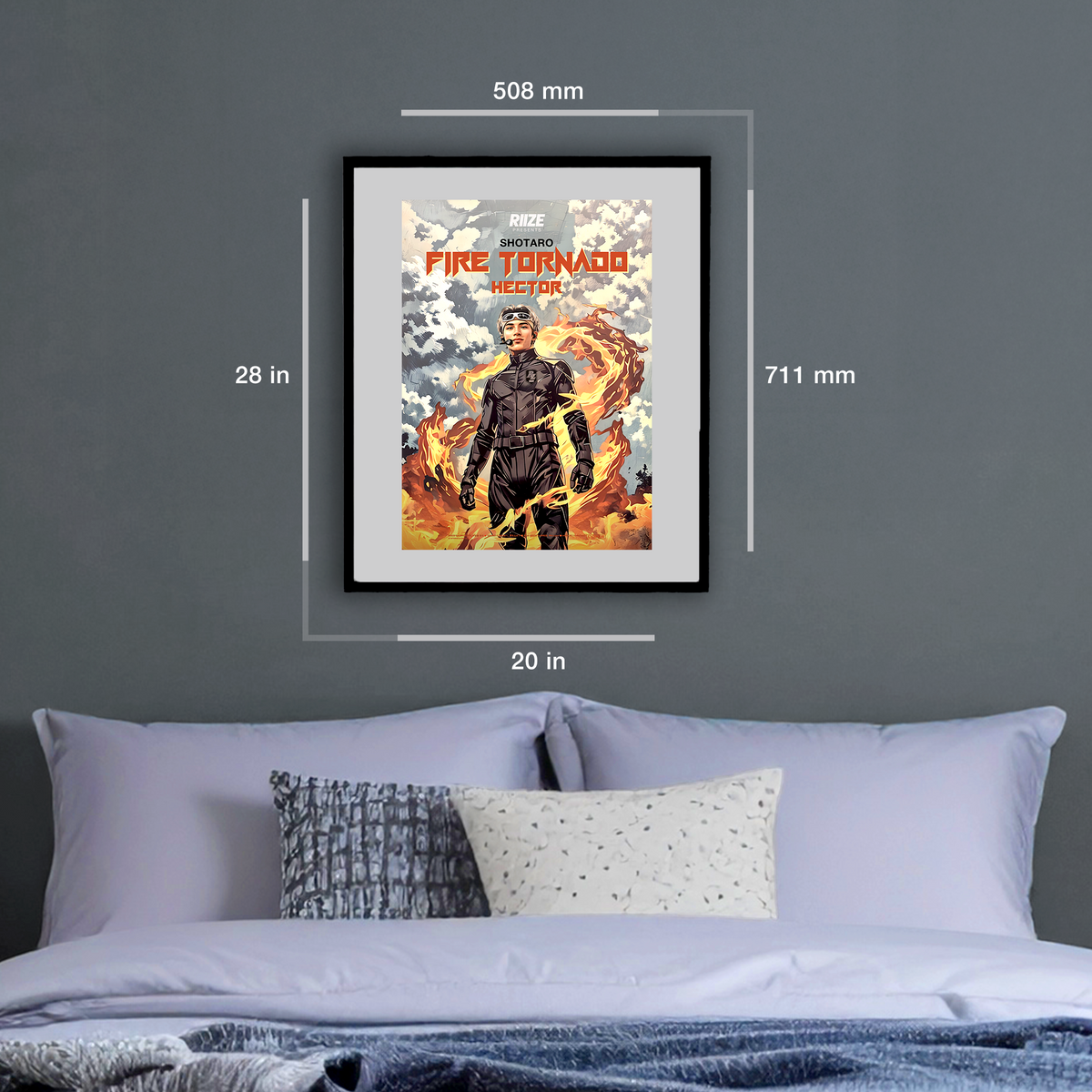 Poster RIIZE “Fire Tornado Hector” (SHOTARO) [ID]