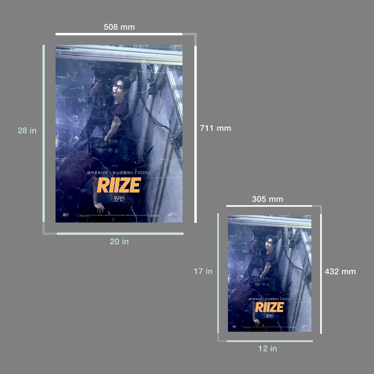 WONBIN Poster - RIIZE - M Countdown