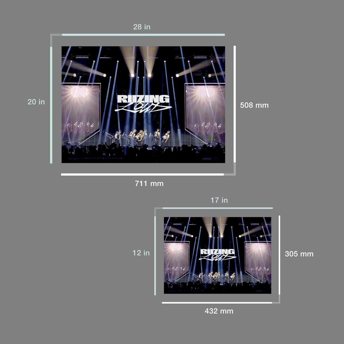 Poster POINT MOVE - RIIZE - Tur RIIZING Loud